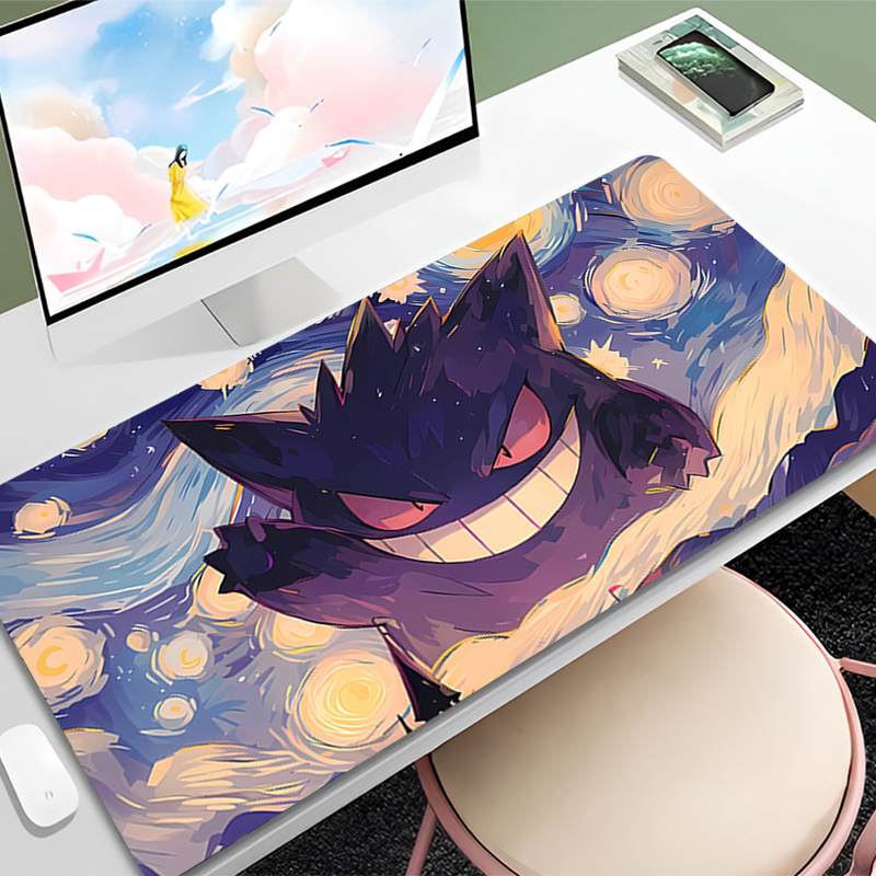 Gaming Accessories For Gaming Setup - Mouse Pad Gaming P-Pokemon Gengar Accessories