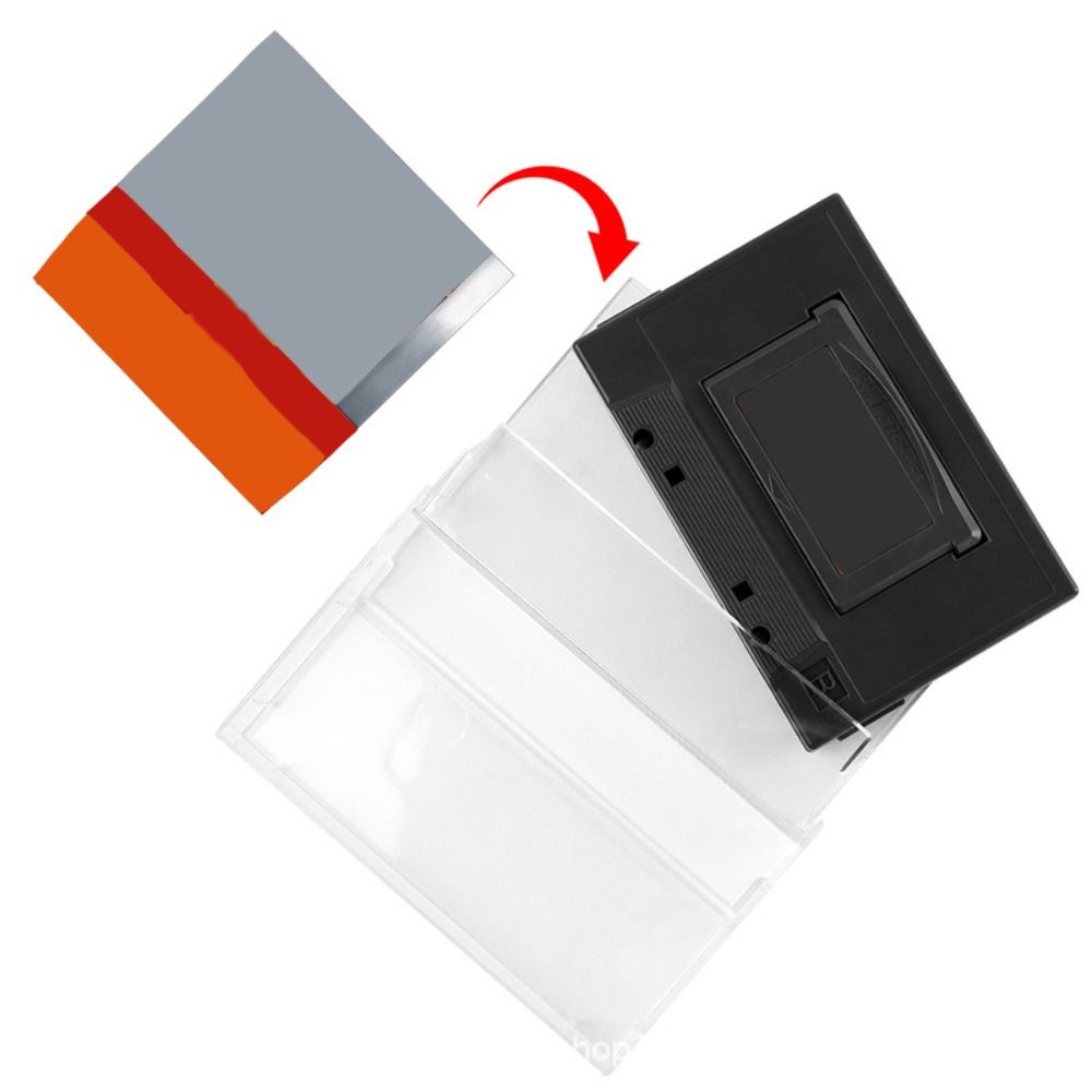 Gaming Accessories Box - Clear Game Cassette Storage Box Display