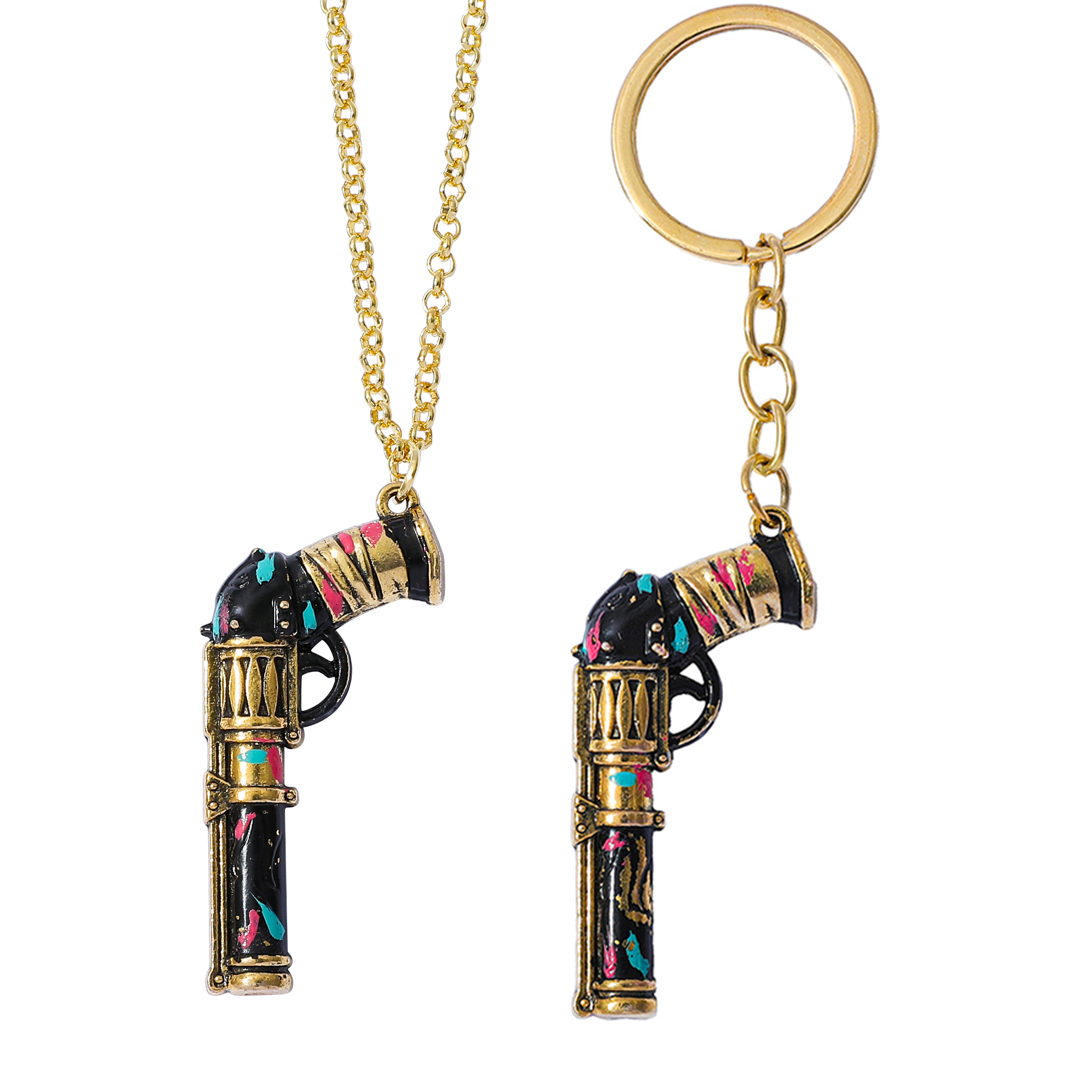 Jinx Gaming Accessories - Jinx Cannon Hero Gun Metal Necklace