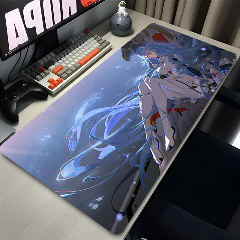 Gaming Accessories For Gaming Setup - Mousepad XXL Large Kawaii Anime Girl