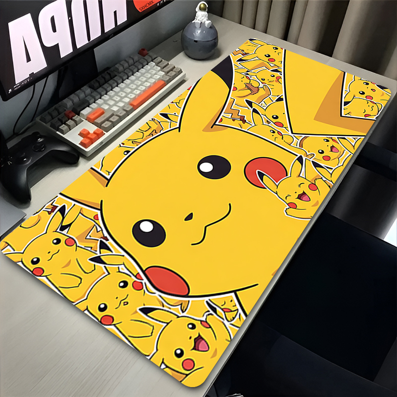 Gaming Accessories For Gaming Setup - Mouse Pad P-pokemon Pikachu Computer Gaming
