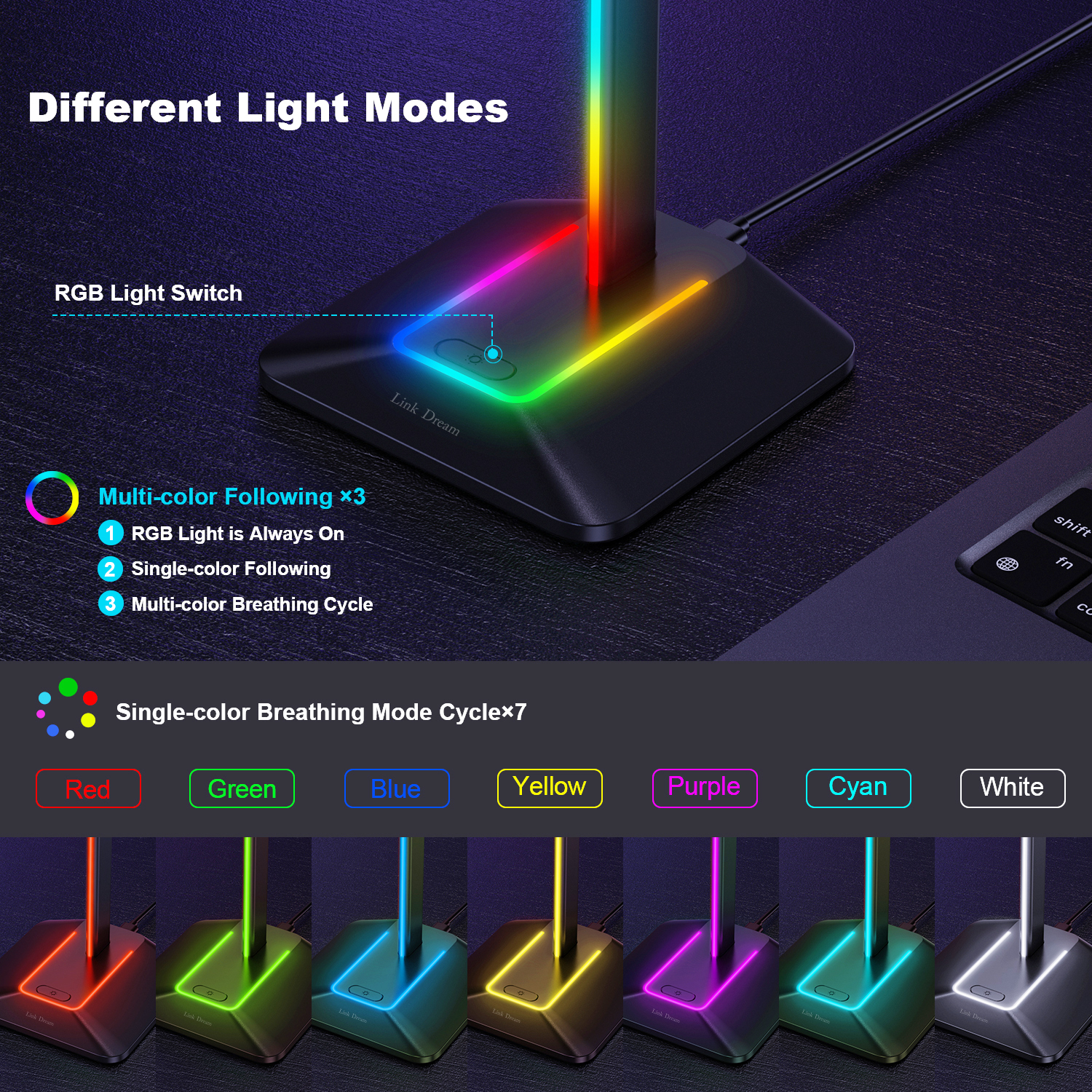 New Bee Z8 RGB Headphones Stan - Gaming Accessories Sale 리뷰 및 가격