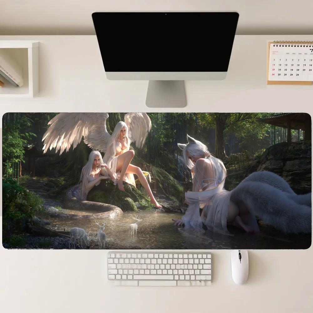 Forest girl Gaming Mats Extend - Gaming Accessories For Pc Setup 리뷰 및 가격