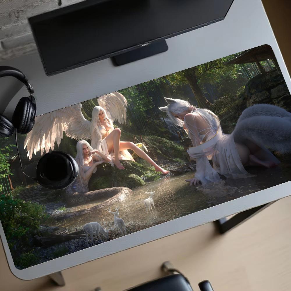 Forest girl Gaming Mats Extend - Gaming Accessories For Pc Setup 리뷰 및 가격