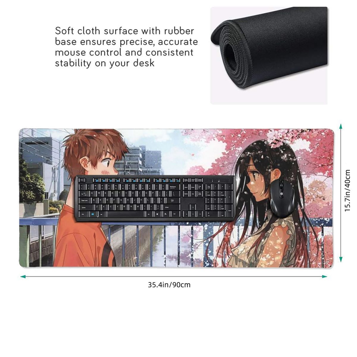 Anime Rent A Girlfriend Large  - Gaming Accessories Rent 리뷰 및 가격