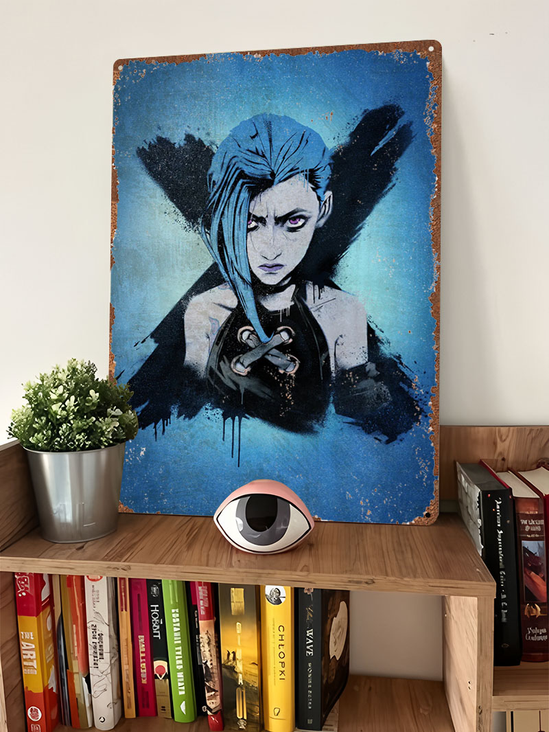 Jinx Graffiti Poster Arcane Ga - Jinx Gaming Accessories 리뷰 및 가격