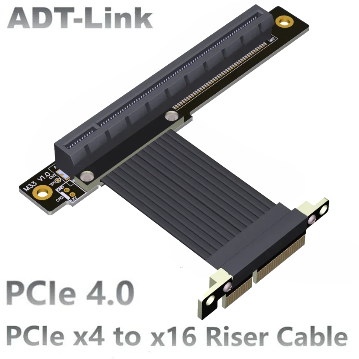 PCI-E 4.0 x4 to x16 Riser Jump - Vertical Gpu Bracket 리뷰 및 가격