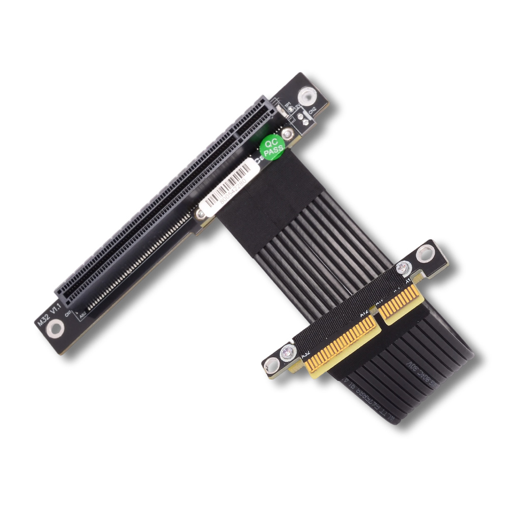 PCI-E 4.0 x4 to x16 Riser Jump - Vertical Gpu Bracket 리뷰 및 가격