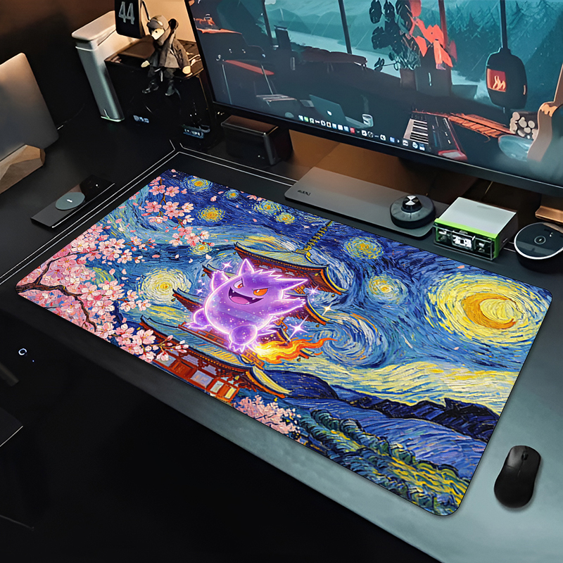 Anime Mouse Pad Pokemon Gengar - Gaming Accessories For Gaming Setup 리뷰 및 가격
