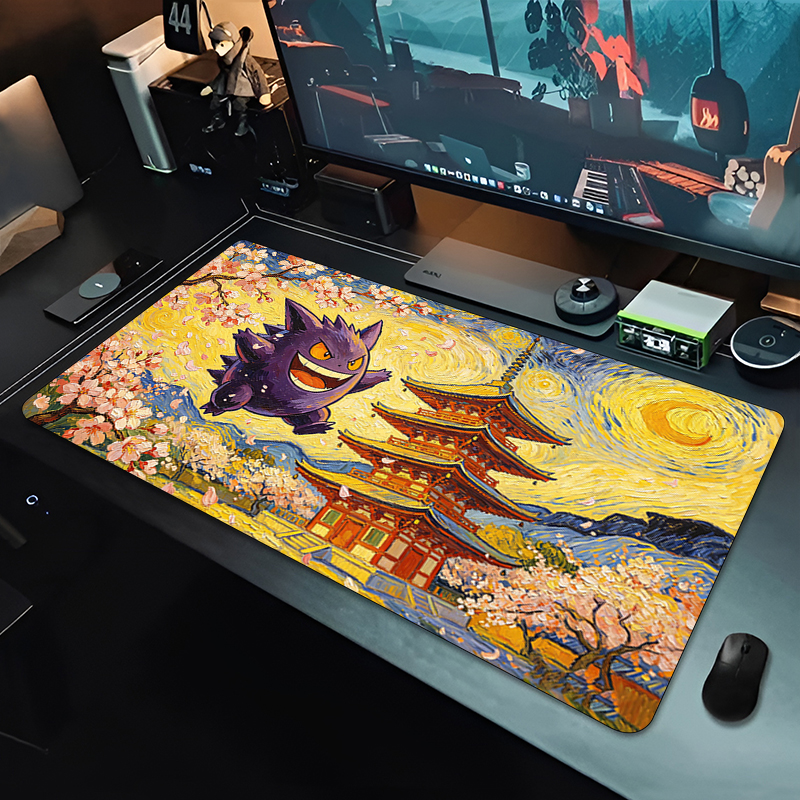 Anime Mouse Pad Pokemon Gengar - Gaming Accessories For Gaming Setup 리뷰 및 가격