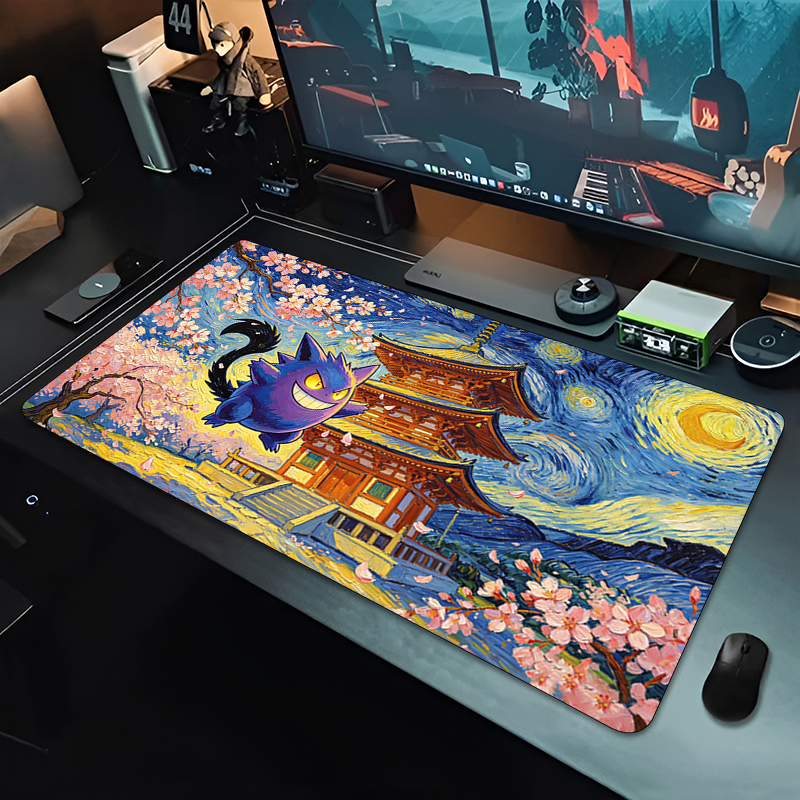 Anime Mouse Pad Pokemon Gengar - Gaming Accessories For Gaming Setup 리뷰 및 가격