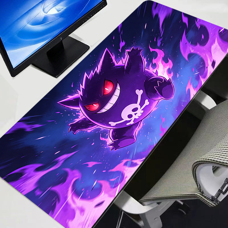 Mouse Pad Gengar Pokemon Pikac - Gaming Accessories For Gaming Setup 리뷰 및 가격