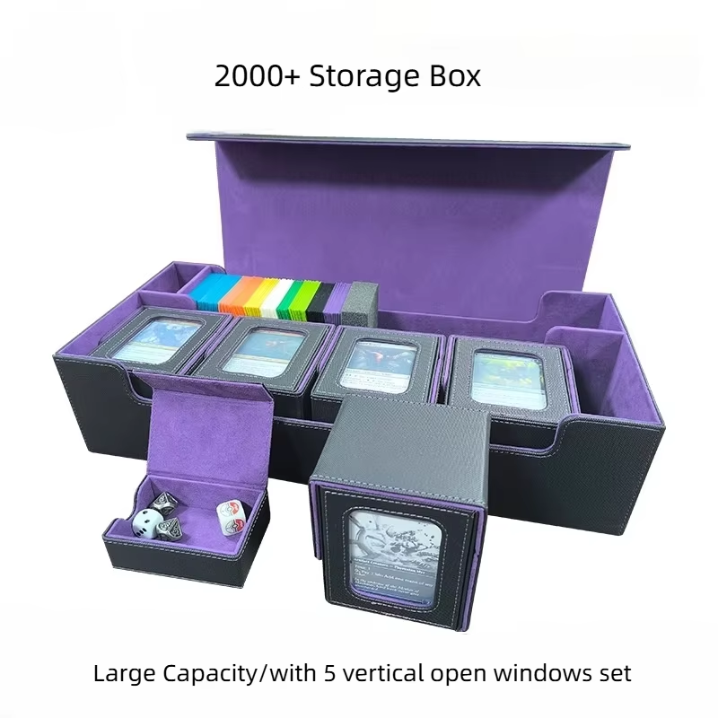 Large Capacity PU Leather Gami - Gaming Accessories Box 리뷰 및 가격