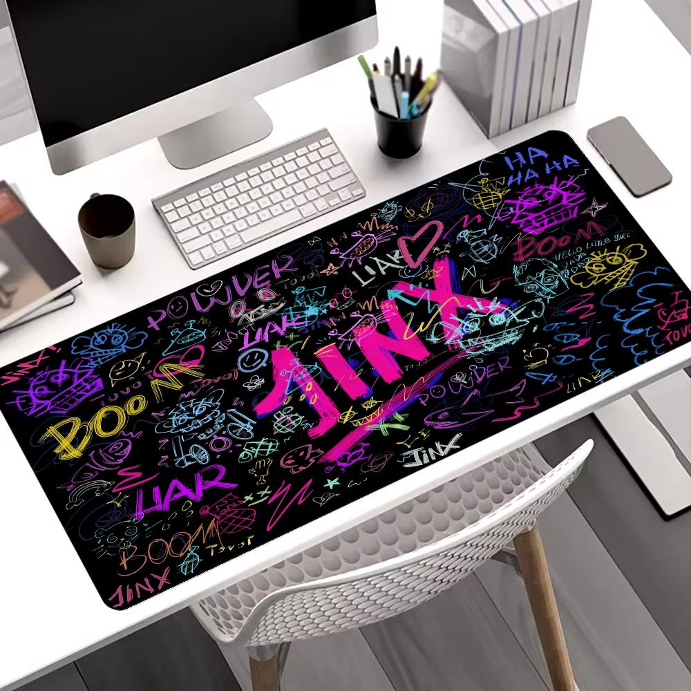 Graffiti style Jinx Mouse Pad  - Jinx Gaming Accessories 리뷰 및 가격