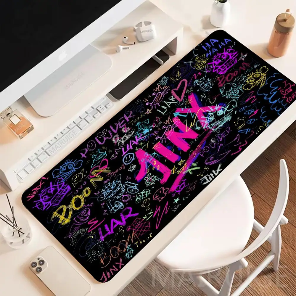 Graffiti style Jinx Mouse Pad  - Jinx Gaming Accessories 리뷰 및 가격