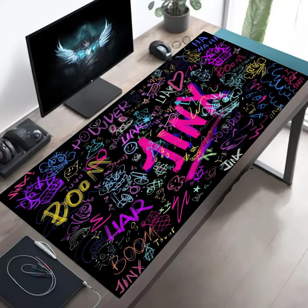 Graffiti style Jinx Mouse Pad  - Jinx Gaming Accessories 리뷰 및 가격
