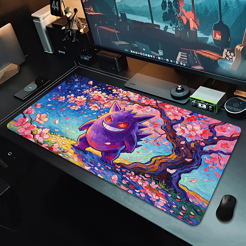 Mouse Pad sakura Gengar Gaming - Gaming Accessories For Gaming Setup 리뷰 및 가격