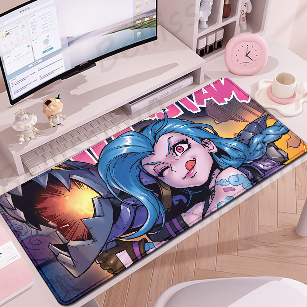 LOL Arcane Mouse Pad Jinx Mats - Jinx Gaming Accessories 리뷰 및 가격