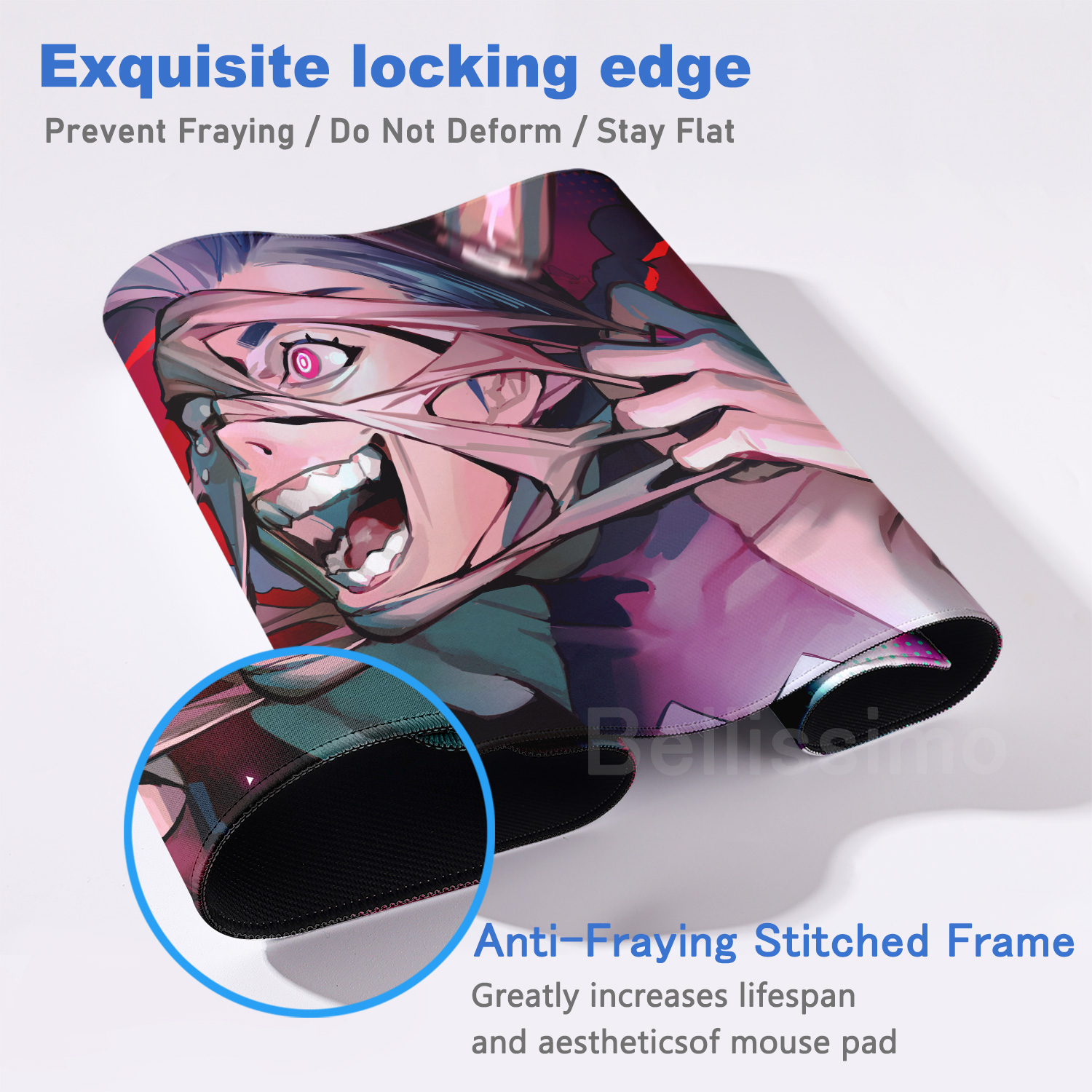 LOL Arcane Mouse Pad Jinx Mats - Jinx Gaming Accessories 리뷰 및 가격