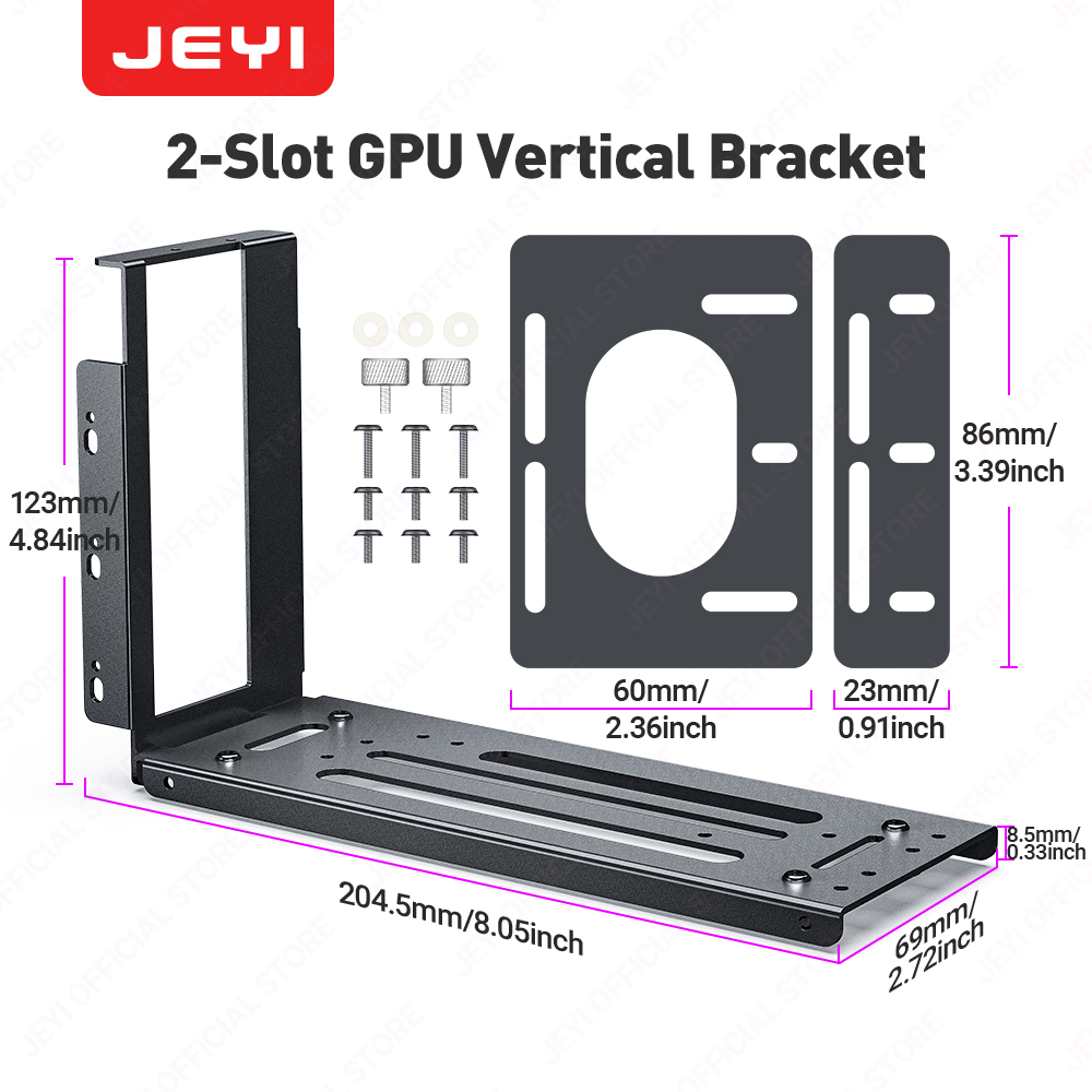 JEYI Vertical Graphics Card Mo - Vertical Gpu Bracket 리뷰 및 가격