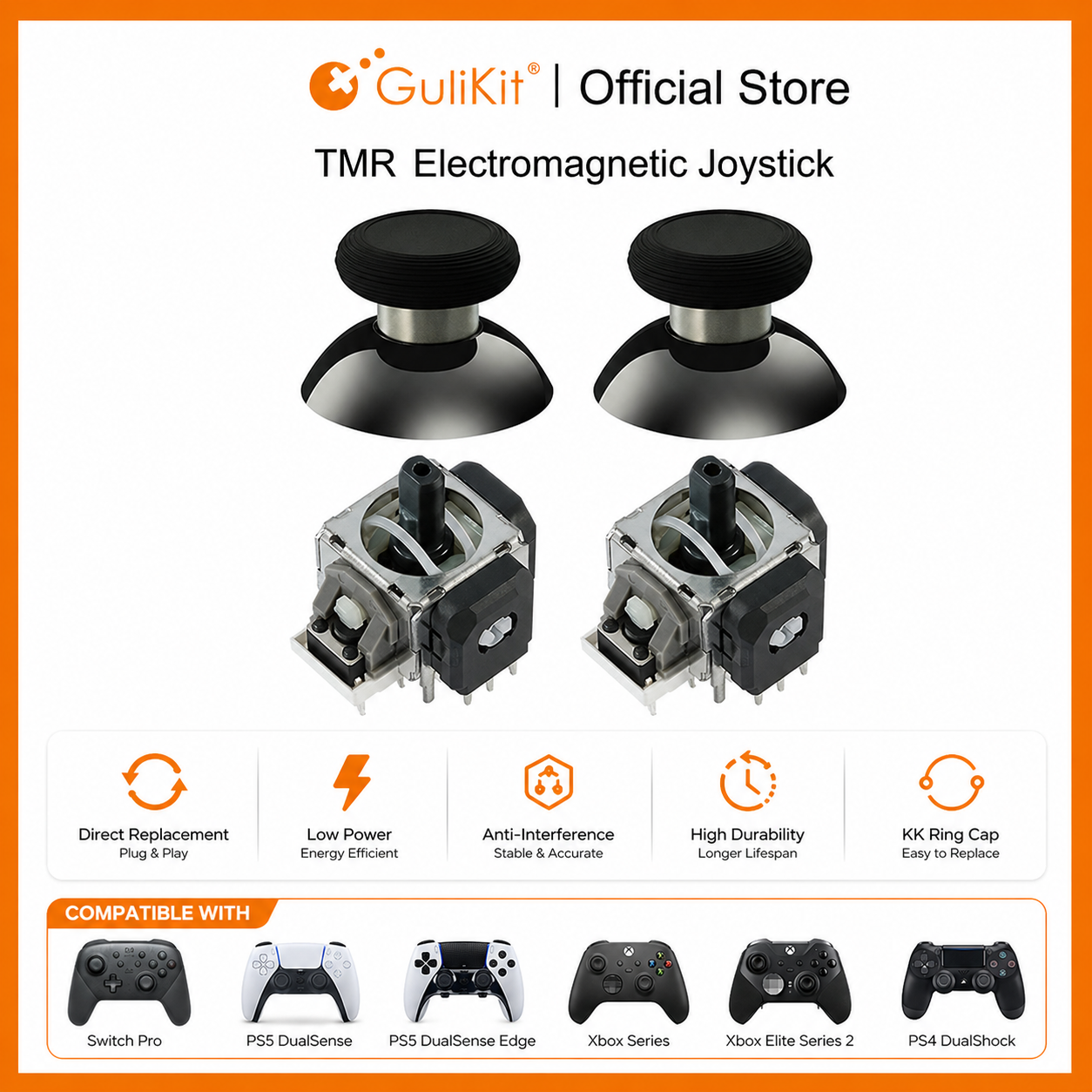 GuliKit TMR Joystick with Stic - Gaming Setup Accessories Xbox 리뷰 및 가격