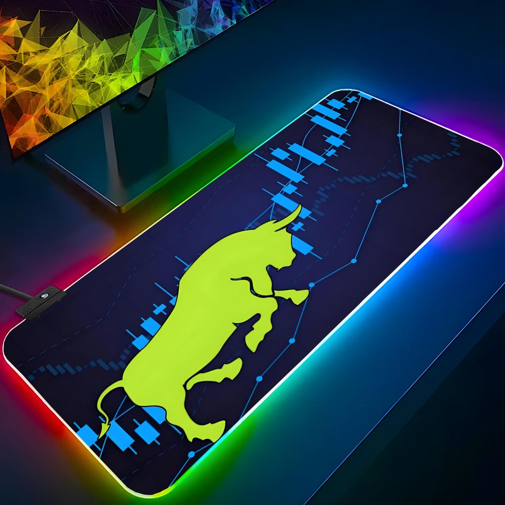 Market Bull Mouse Pad RGB Back - Gaming Accessories Market 리뷰 및 가격