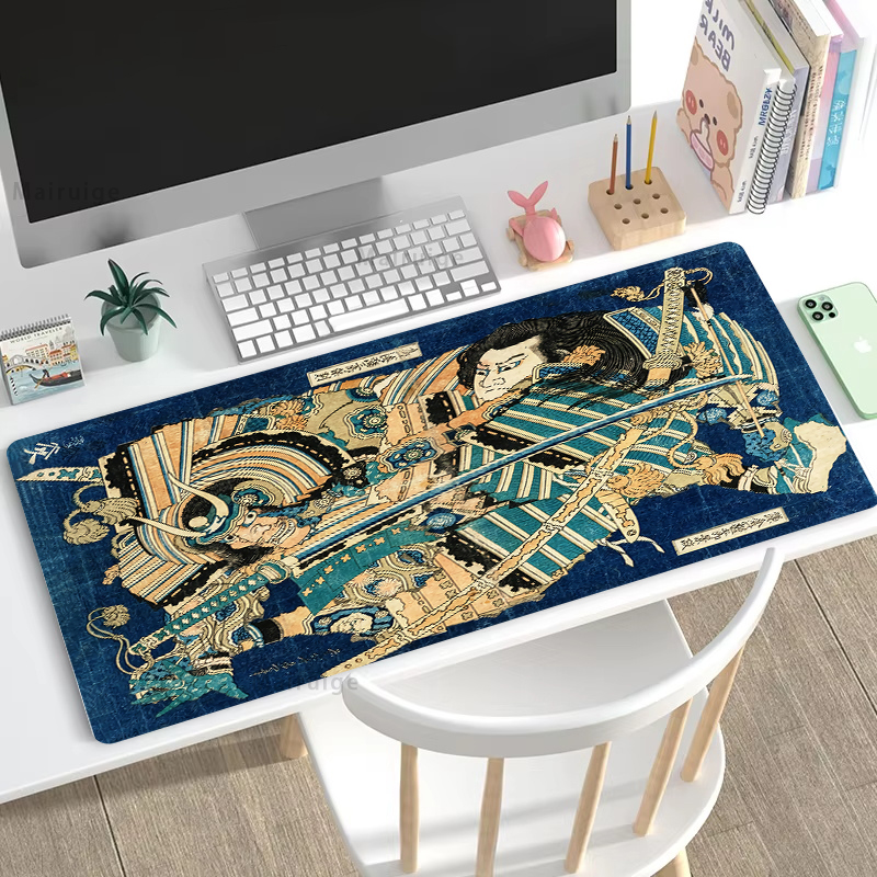 Large Mouse Pad Japanese Stree - Gaming Accessories For Pc Setup 리뷰 및 가격