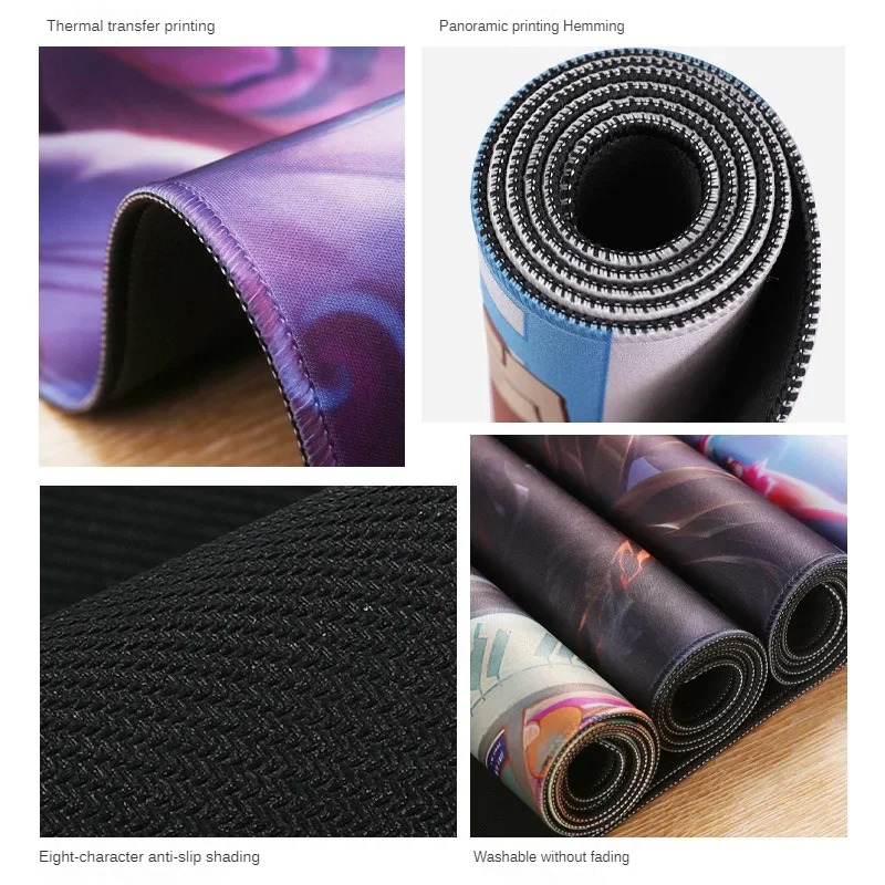 Large Mouse Pad Japanese Stree - Gaming Accessories For Pc Setup 리뷰 및 가격