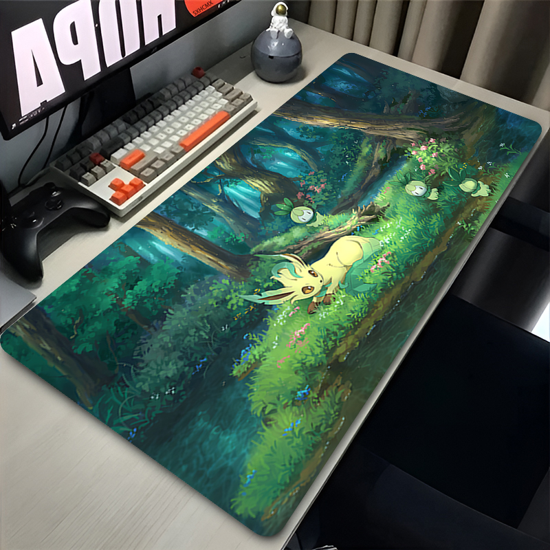 Mouse Pad Gamer P-pokemon Leaf - Gaming Accessories For Gaming Setup 리뷰 및 가격
