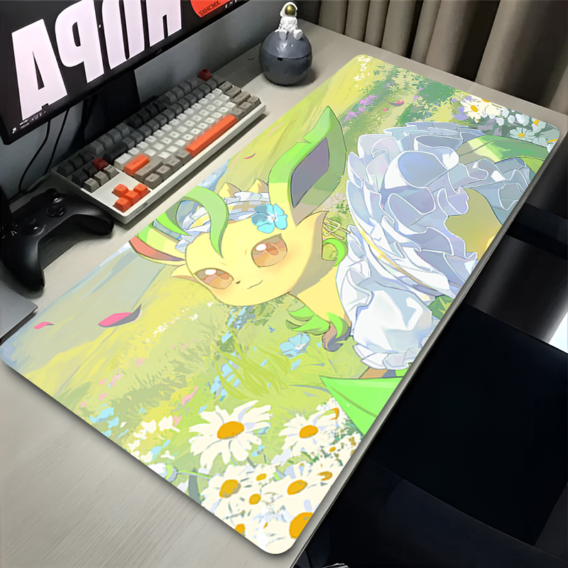 Mouse Pad Gamer P-pokemon Leaf - Gaming Accessories For Gaming Setup 리뷰 및 가격