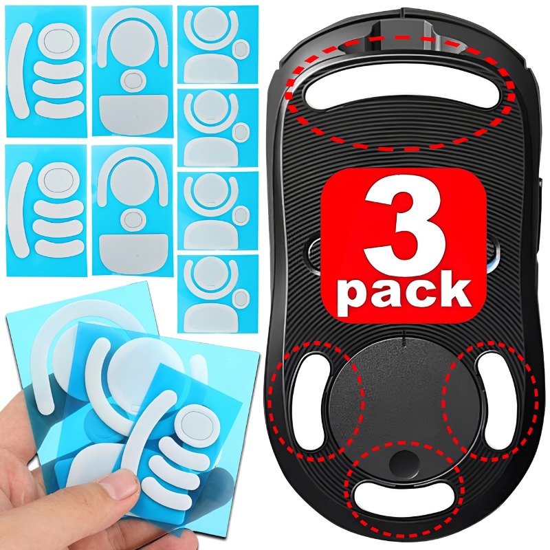 1-3Pack Wireless Mouse Skates  - Gaming Accessories Logitech 리뷰 및 가격