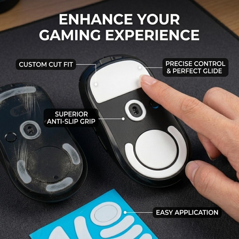 1-3Pack Wireless Mouse Skates  - Gaming Accessories Logitech 리뷰 및 가격
