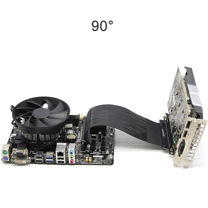 PCIE  Riser Cable Graphics Car - Vertical Gpu Bracket 리뷰 및 가격