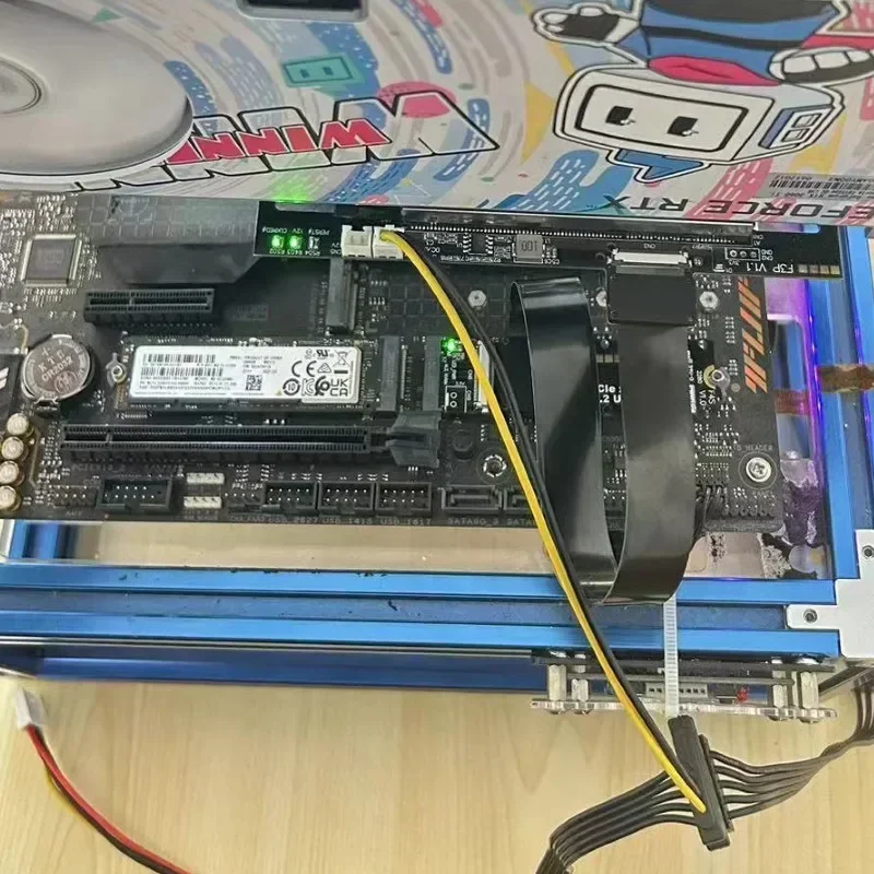ADT-Link PCIe 5.0 M.2 NGFF NVM - Vertical Gpu Bracket 리뷰 및 가격