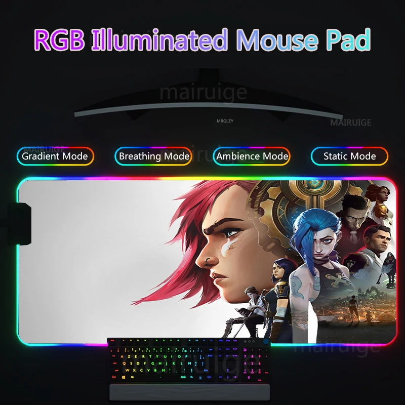 Arcane MousePad RGB Led Mouse  - Jinx Gaming Accessories 리뷰 및 가격