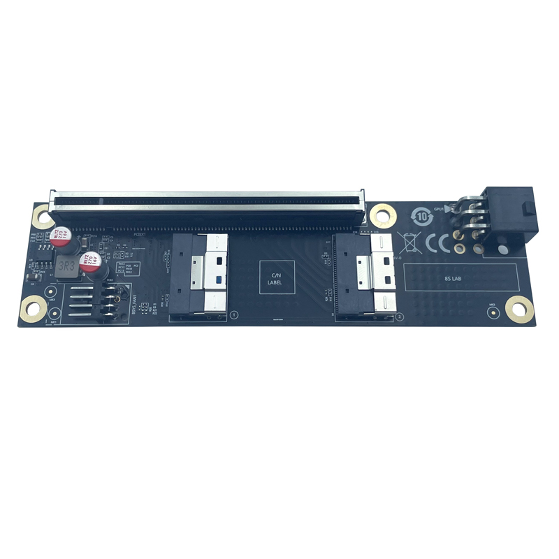NEW 2 Port SlimSAS 8i x2 to PC - Vertical Gpu Bracket 리뷰 및 가격