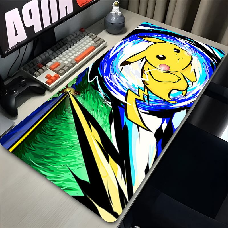 Mouse Pad P-pokemon Pikachu Co - Gaming Accessories For Gaming Setup 리뷰 및 가격