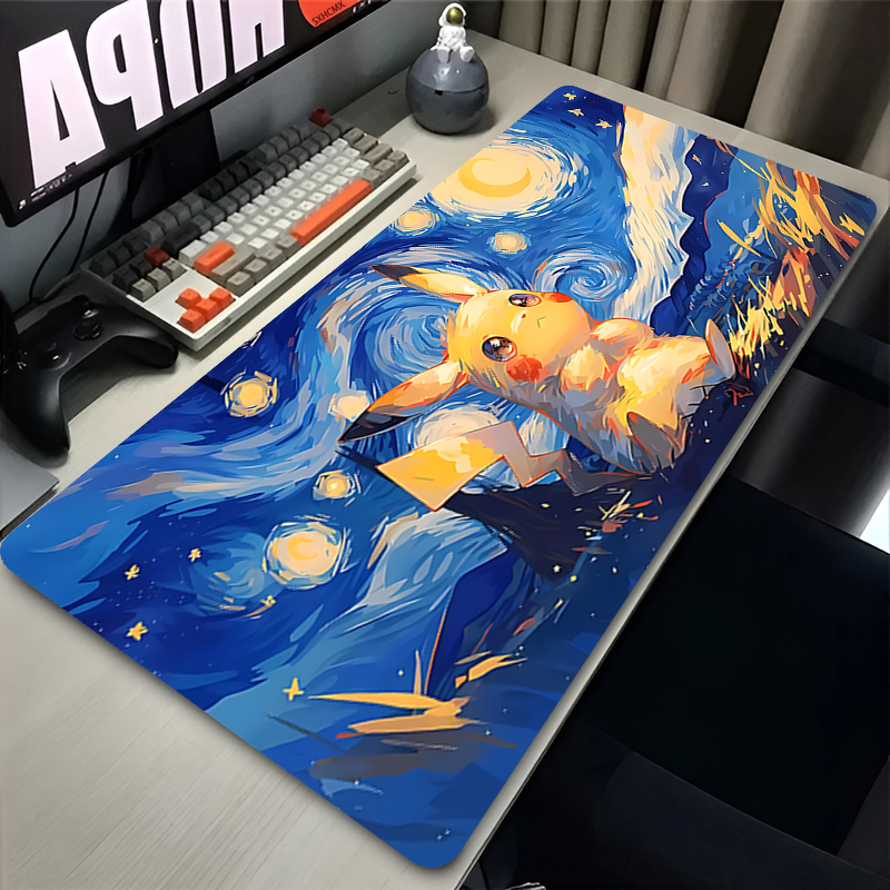Mouse Pad P-pokemon Pikachu Co - Gaming Accessories For Gaming Setup 리뷰 및 가격
