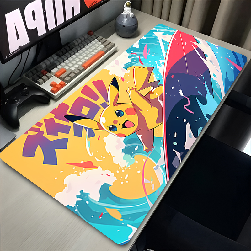 Mouse Pad P-pokemon Pikachu Co - Gaming Accessories For Gaming Setup 리뷰 및 가격