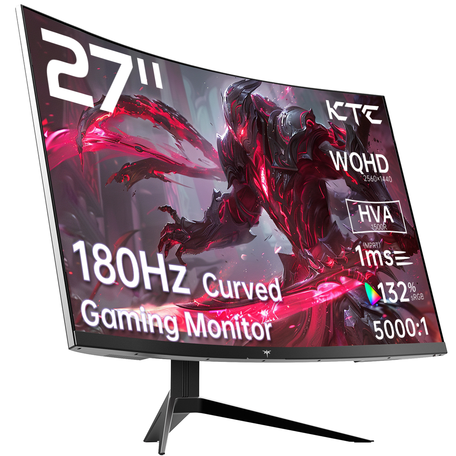 Ktc 27 Inch Wqhd 180Hz 1Ms Cur - Monitor 144Hz 27Inch 리뷰 및 가격